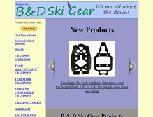 Tablet Screenshot of bndskigear.com